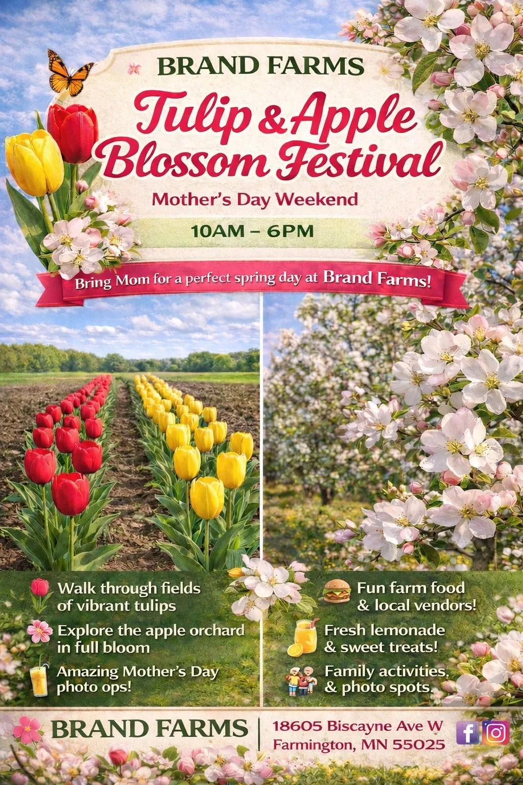 Mother's Day Weekend at the Tulip Festival