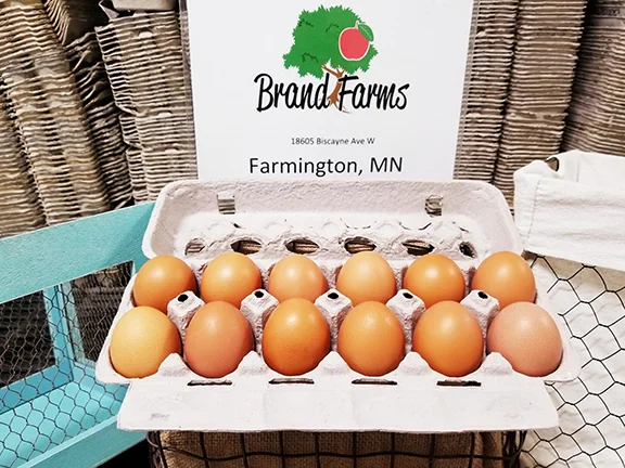 Farm fresh eggs
